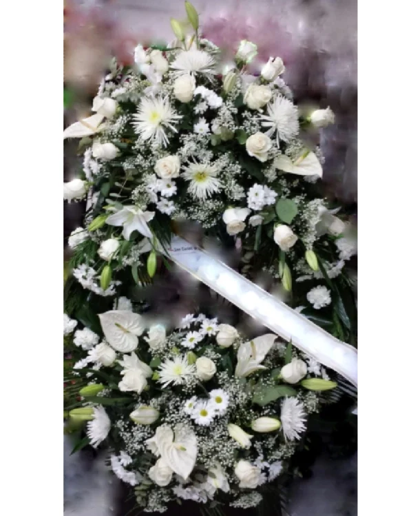 Corona Especial Blanca Doble Cabezal. Corona Especial Blanca Doble Cabezal