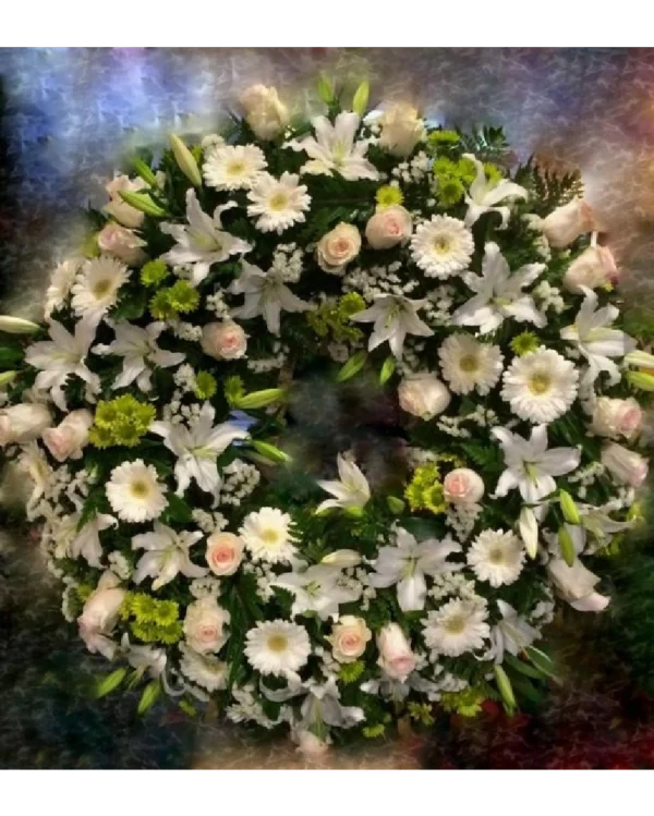 Corona Especial Blanco y Verde