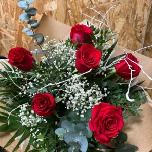 Inicio 34 Ramo de 6 Rosas Rojas5