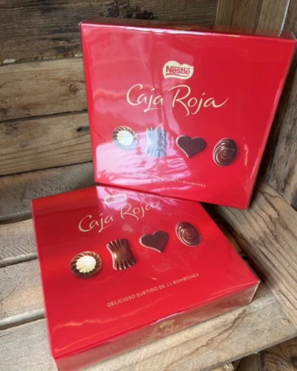 Caja Roja bombones 11 unidades 3 Caja Roja bombones 11 unidades 1