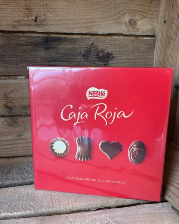 Caja Roja bombones 11 unidades Caja Roja bombones 11 unidades