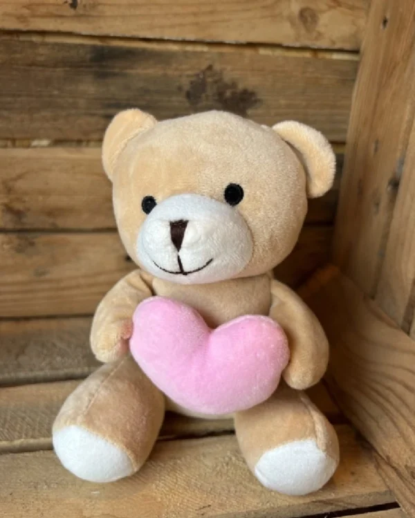 Peluche Oso Amoroso rosa
