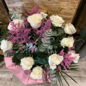 Inicio 53 Ramo de 12 Rosas Blancas 1 1