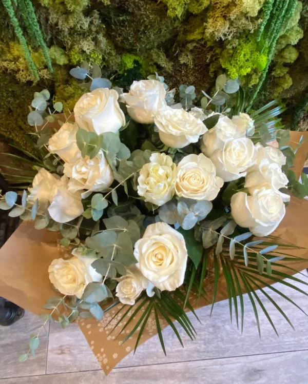 Ramo de 18 Rosas Blancas 3