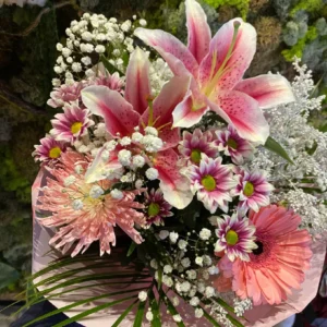 Inicio 32 Ramo en tonos rosa