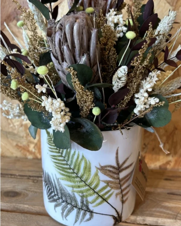 Centro proteas y helecho press nature. 3 Centro proteas y helecho press nature. 1