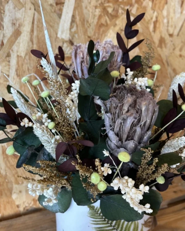 Centro proteas y helecho press nature. 1 Centro proteas y helecho press nature. 3