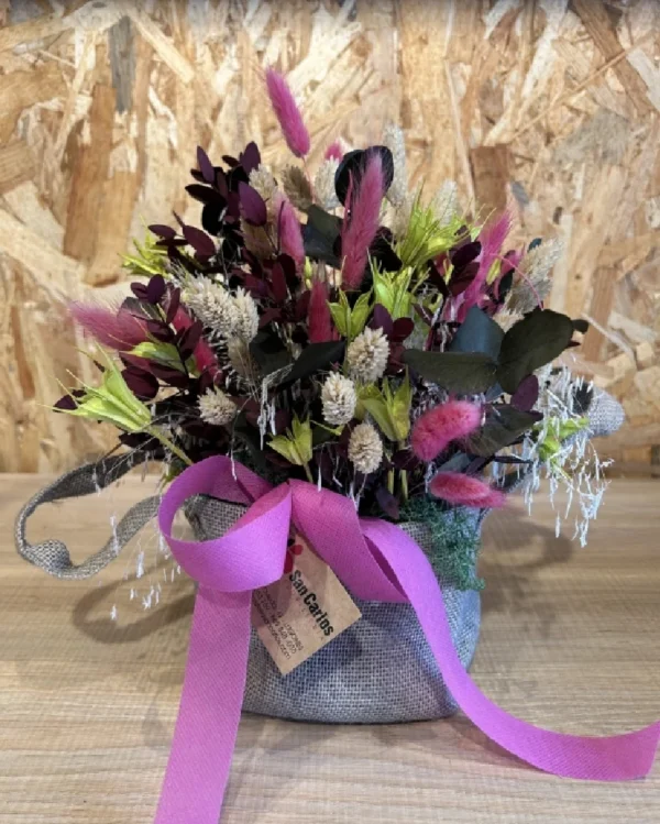 Saquito Natural_Home Pink Saquito Natural Home Pink