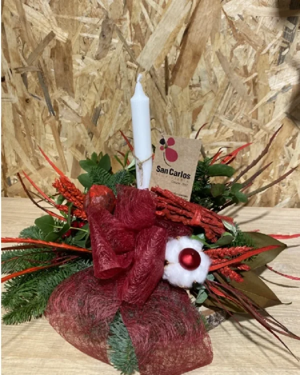 Centro de mesa Navideno Merry 1