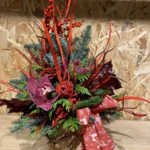 Inicio 14 Saquito navideno tonos rojos y verdes