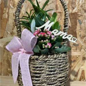 Cesta de plantas MAMÁ. - Imagen 3