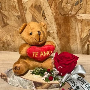 Natural & Preser Rose Osito. - Imagen 4